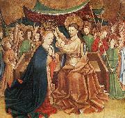 unknow artist Coronation of Mary oil painting on canvas